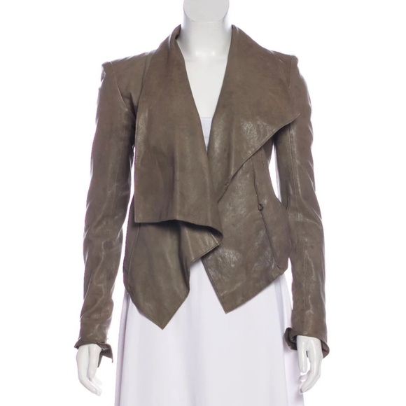 Helmut Lang Leather Jacket - Picture 1 of 4